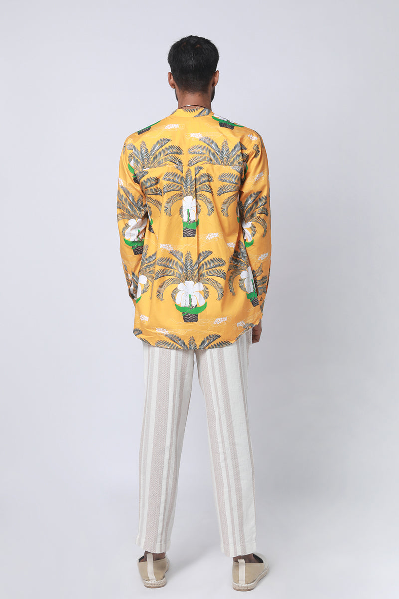 BURRAWANG STAND COLLAR SHIRT