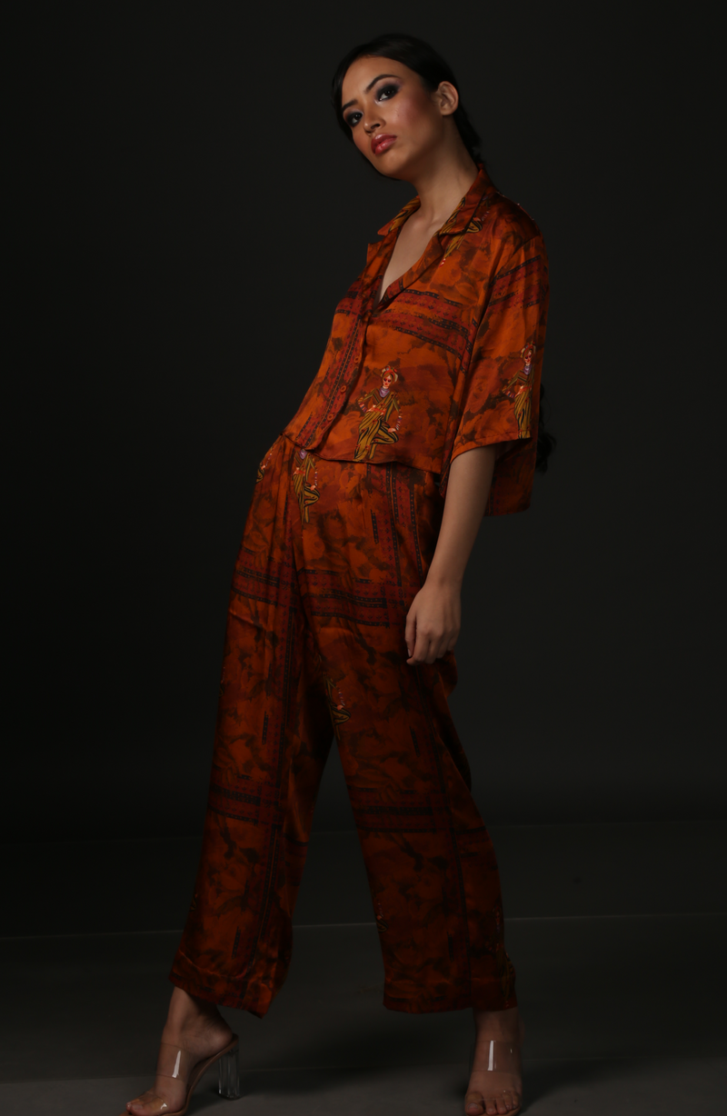 KATHPUTLI PRINT TOP