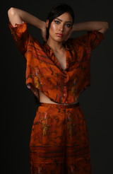 KATHPUTLI PRINT TOP