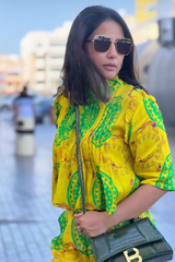 CITY CAT PLEATED TOP