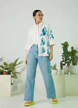 HANDCRAFTED BLUE STALLION SHIRT