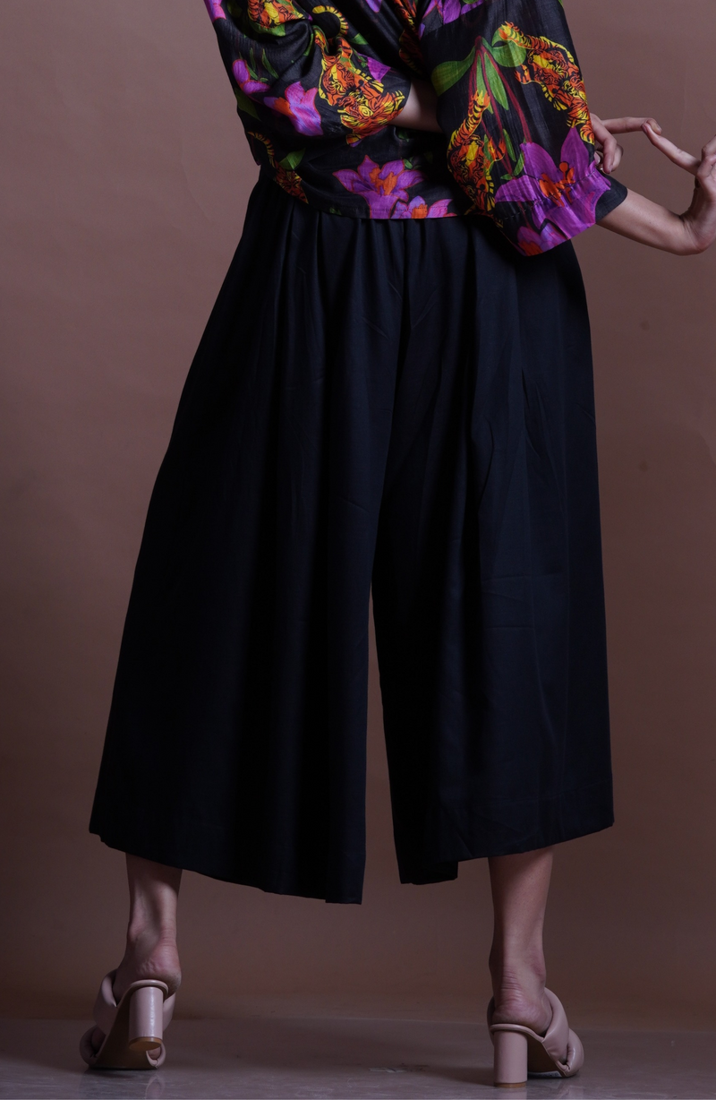 BLACK CULOTTES