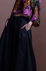 BLACK CULOTTES