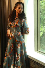 MAJESTIC CAT PRINT DRESS