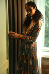 MAJESTIC CAT OVERLAY DRESS
