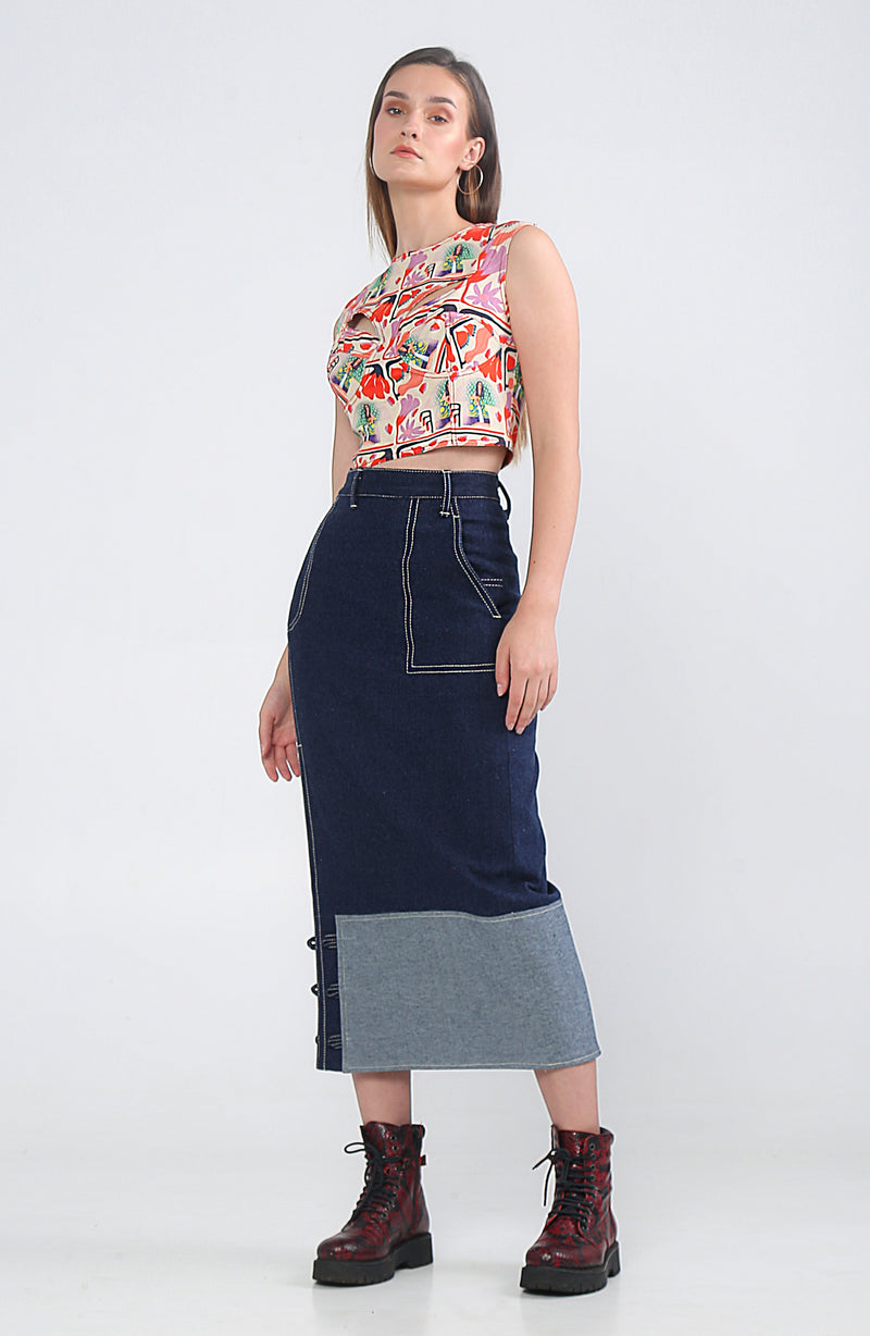 Rose Bud Crop Top