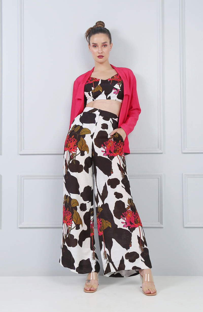 FUCHSIA ROSA PANT SUIT CO-ORD