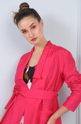 FUCHSIA ROSA PANT SUIT CO-ORD