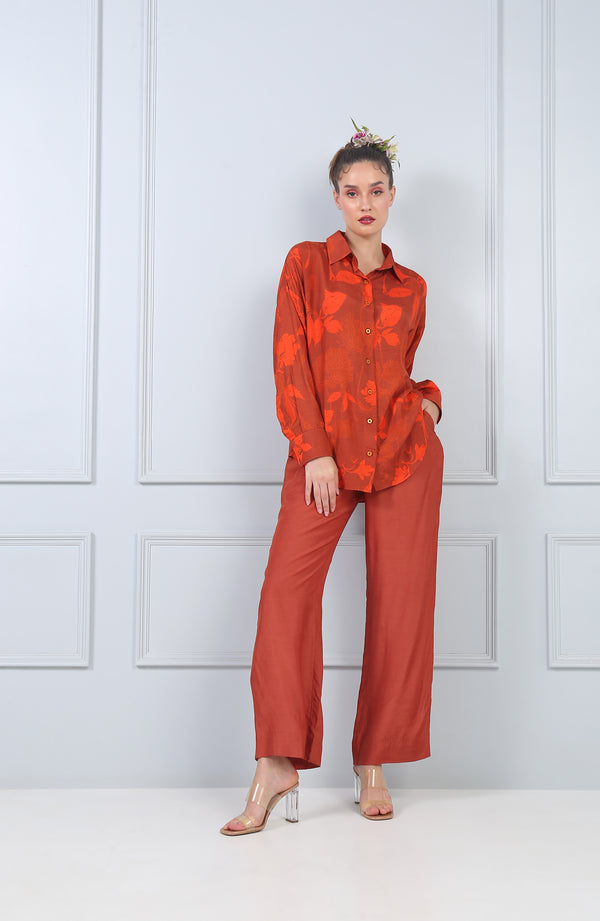 RUSTY HIBISCUS CO-ORD