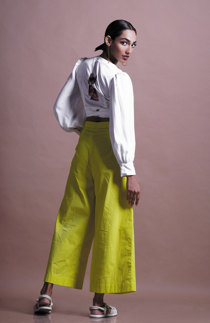 NIDASUTRA WRAP TOP