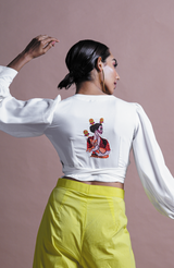 NIDASUTRA WRAP TOP