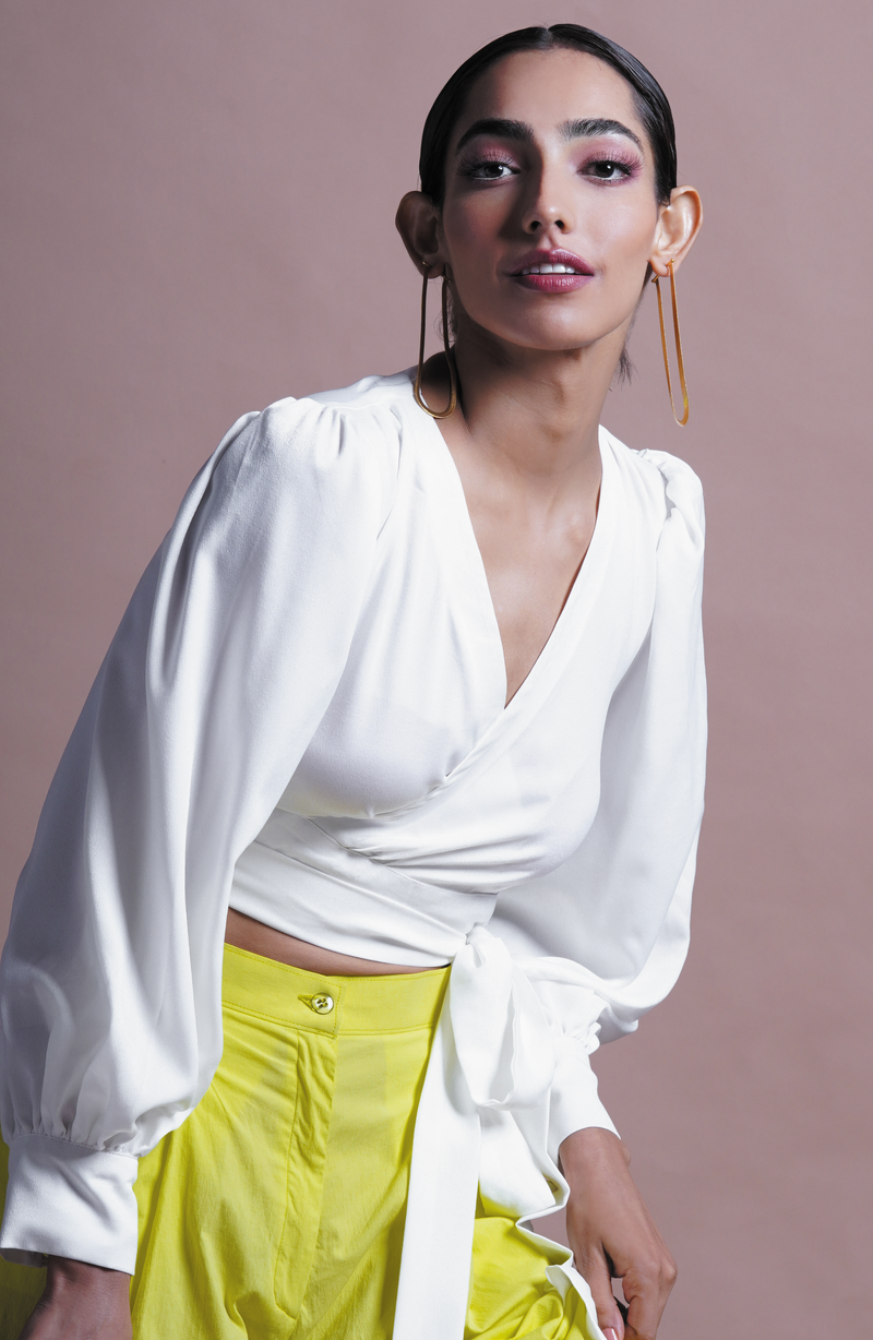 NIDASUTRA WRAP TOP